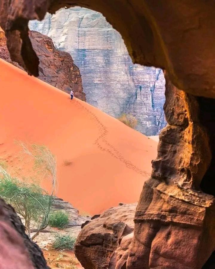 Enad Desert Camp Wadi Rum Exteriör bild