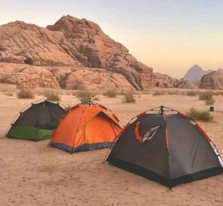 Enad Desert Camp Wadi Rum Exteriör bild