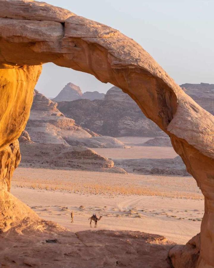 Enad Desert Camp Wadi Rum Exteriör bild
