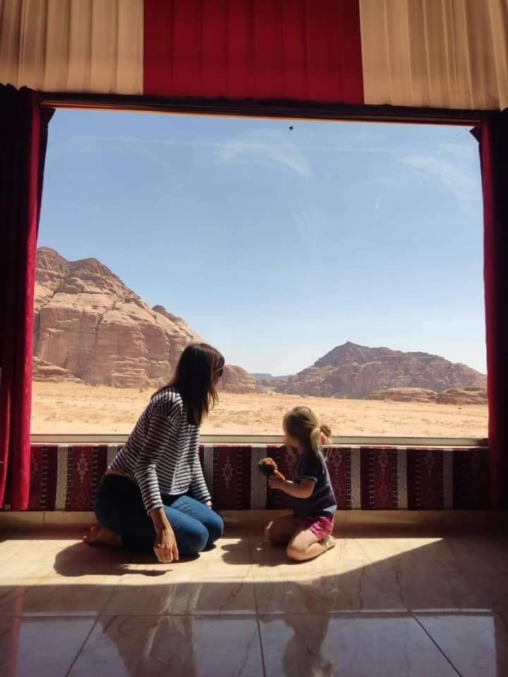 Enad Desert Camp Wadi Rum Exteriör bild