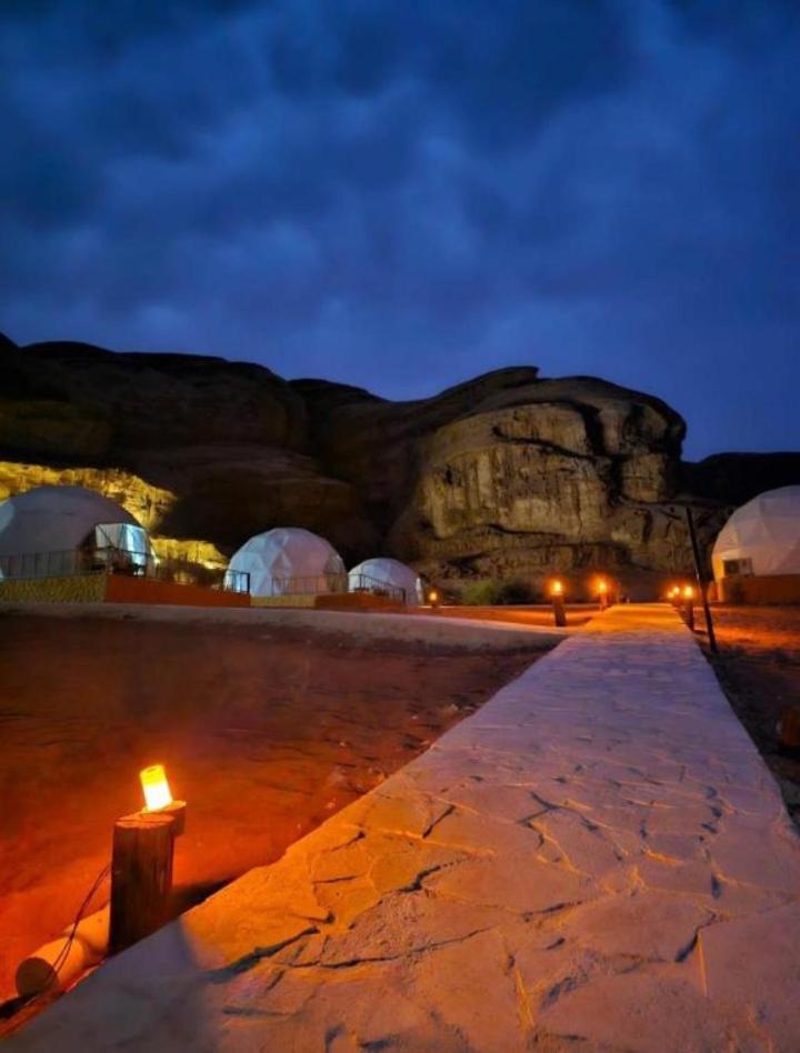 Enad Desert Camp Wadi Rum Exteriör bild